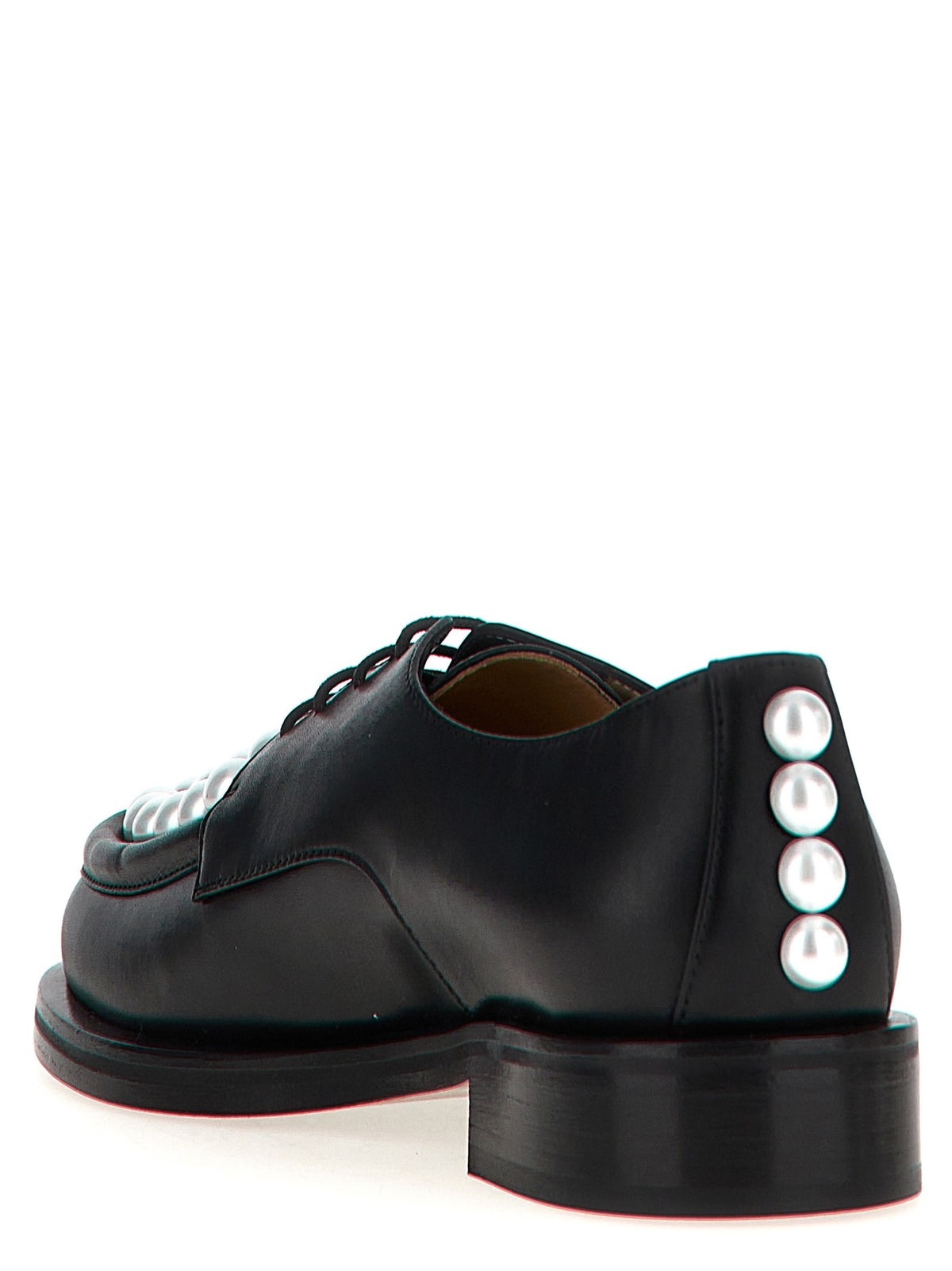MACH &amp; MACH Sirene Lace up Shoes White, view 3