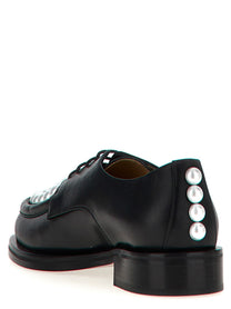 MACH &amp; MACH Sirene Lace up Shoes White, view 3