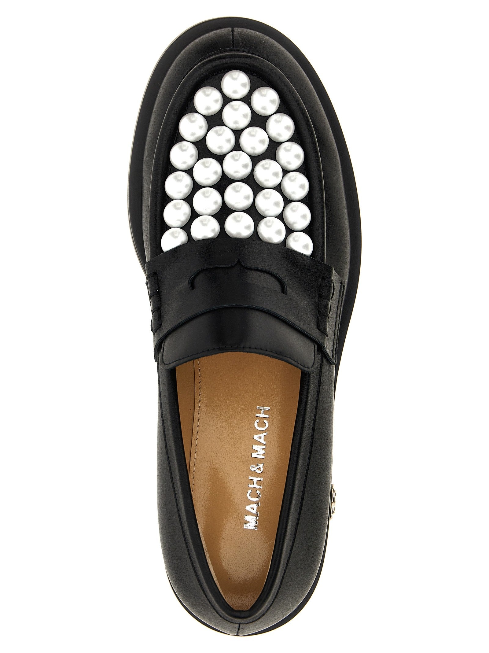 Mach &amp; Mach Sirene Loafers White