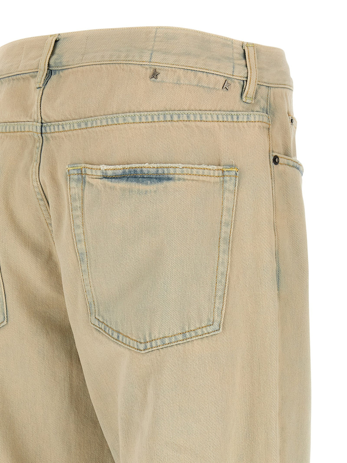 Golden Goose Skate Jeans Beige