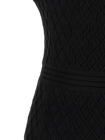Balmain Skater Dress Black