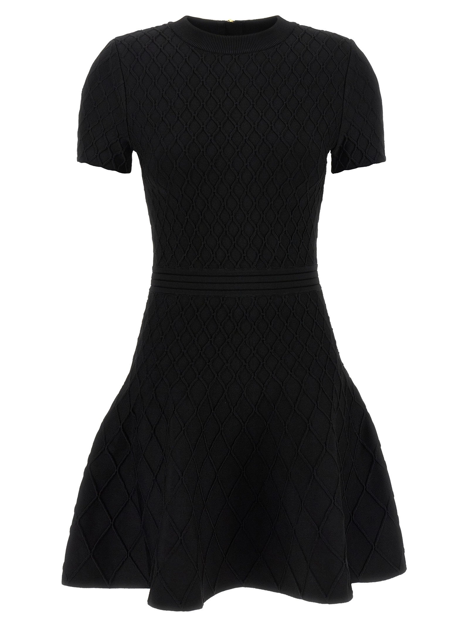 Balmain Skater Dress Black