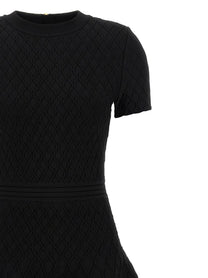 Balmain Skater Dress Black