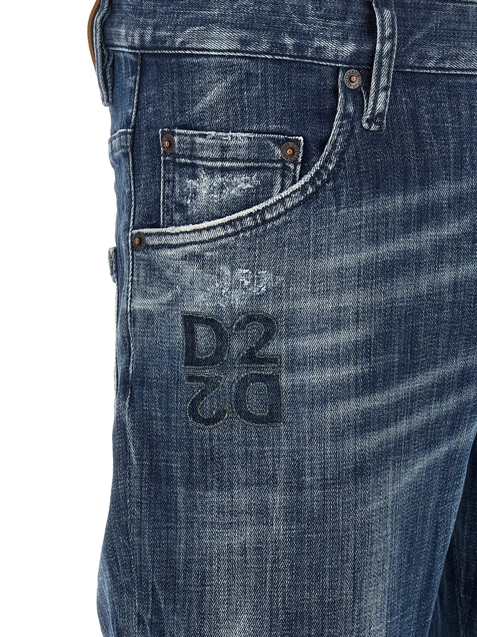 Dsquared2 Skater Jeans Blue