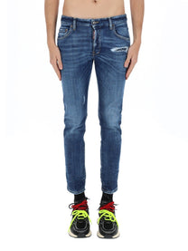 Dsquared2 Men's Skater Jeans Blue