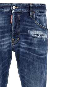 Dsquared2 Skater Jeans Blue