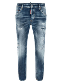 Dsquared2 Skater Jeans Blue