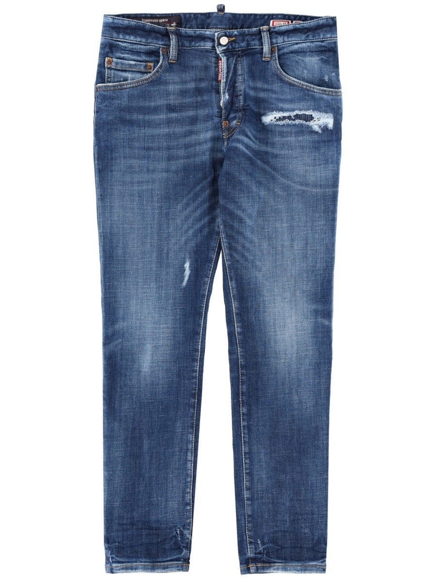 Dsquared2 Men's Skater Jeans Blue