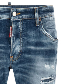 Dsquared2 Skater Jeans Blue