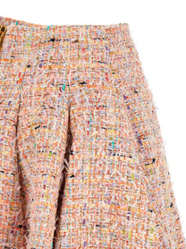 Balmain Skater Skirt Blue