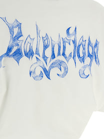 Balenciaga Sketchy Top White