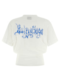Balenciaga Sketchy Top White