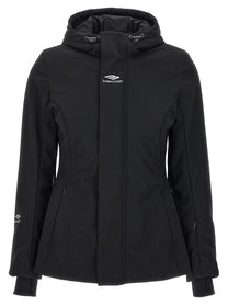 Balenciaga Ski Hourglass 3B Sports Icon Parka Black