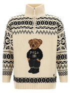 Polo Ralph Lauren Ski Polo Bear Sweater White