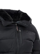 Yves Salomon Ski Suit Hood Lined Black, view 6