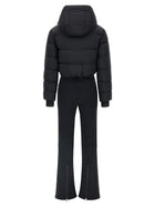 Yves Salomon Ski Suit Hood Lined Black, view 2