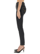 Moschino Jeans Women's Skinny Fit Jeans Black, view 3