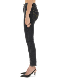 Moschino Jeans Women's Skinny Fit Jeans Black