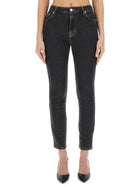 Moschino Jeans Women's Skinny Fit Jeans Black