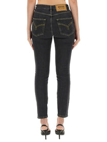 Moschino Jeans Women's Skinny Fit Jeans Black