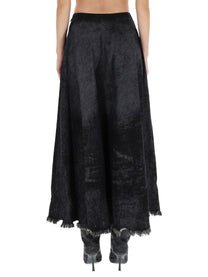 Diesel Women's Skirt DE Hannie Fsh Black Diesel