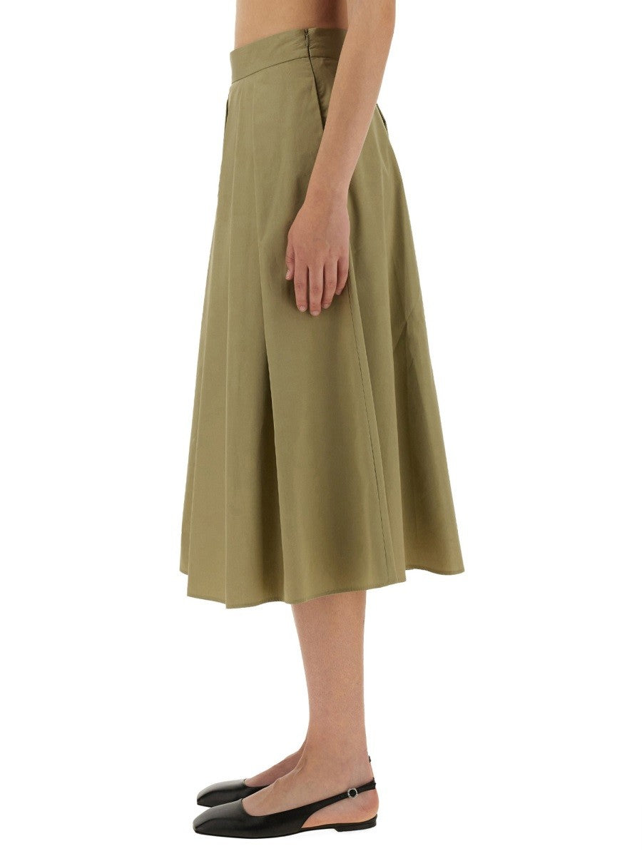 ASPESI Women's Skirt MOD2260 Beige, view 4