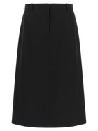 Fendi Skirt of Sartorial Inspiration Black