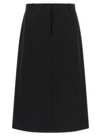 Fendi Skirt of Sartorial Inspiration Black