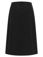 Fendi Skirt of Sartorial Inspiration Black