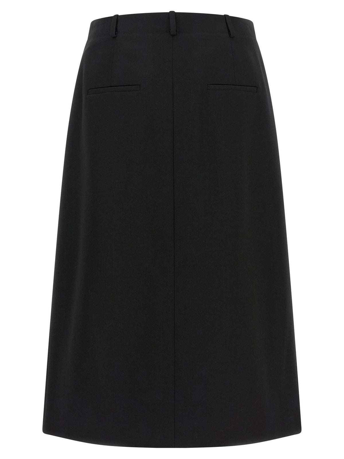 Fendi Skirt of Sartorial Inspiration Black