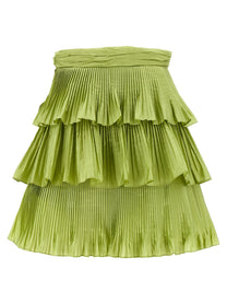 Valentino Skirt Velentino Garavani Taffetà Green