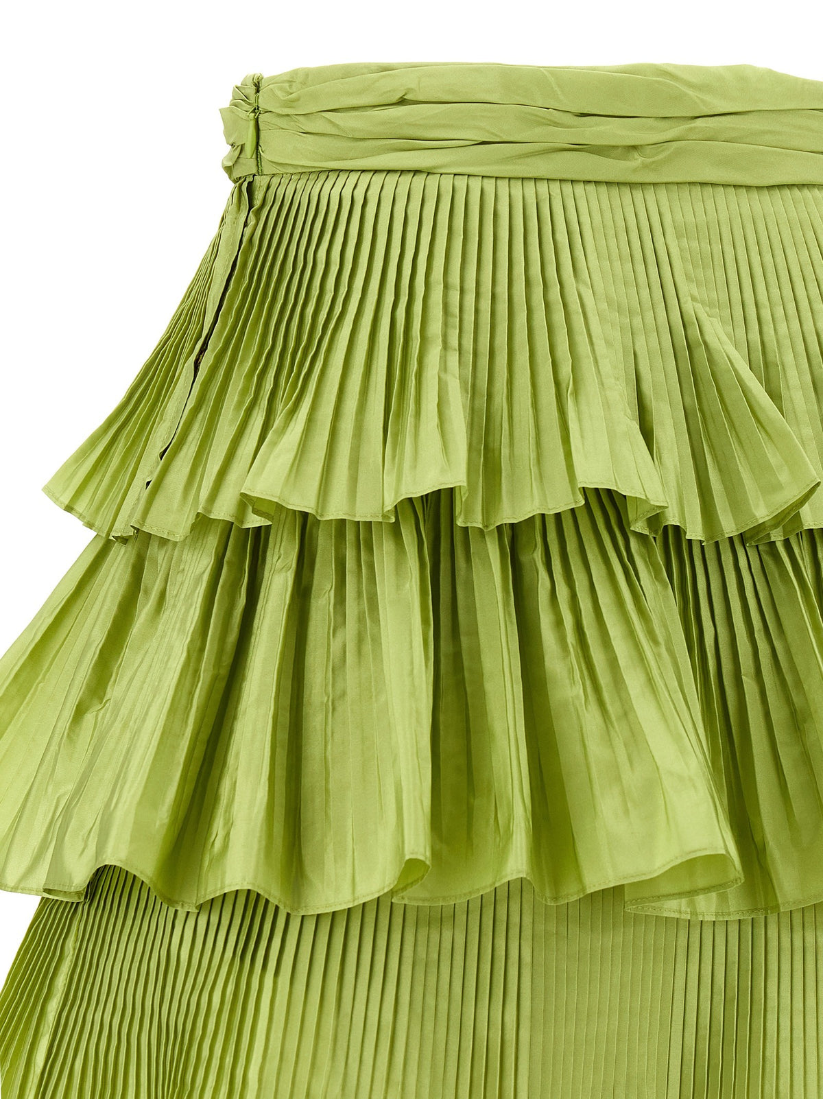 Valentino Skirt Velentino Garavani Taffetà Green