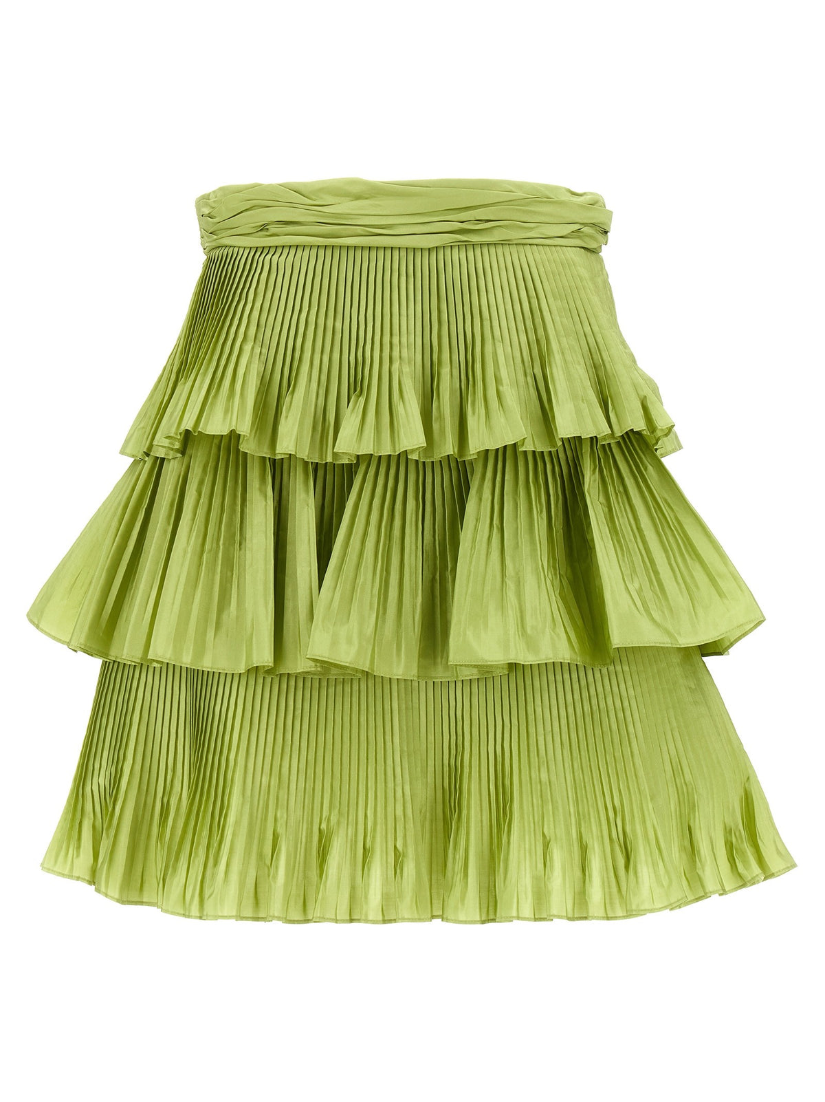 Valentino Skirt Velentino Garavani Taffetà Green