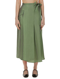 ASPESI Women's Skirt Green ASPESI