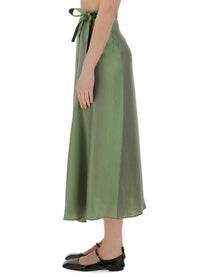 ASPESI Women's Skirt Green ASPESI