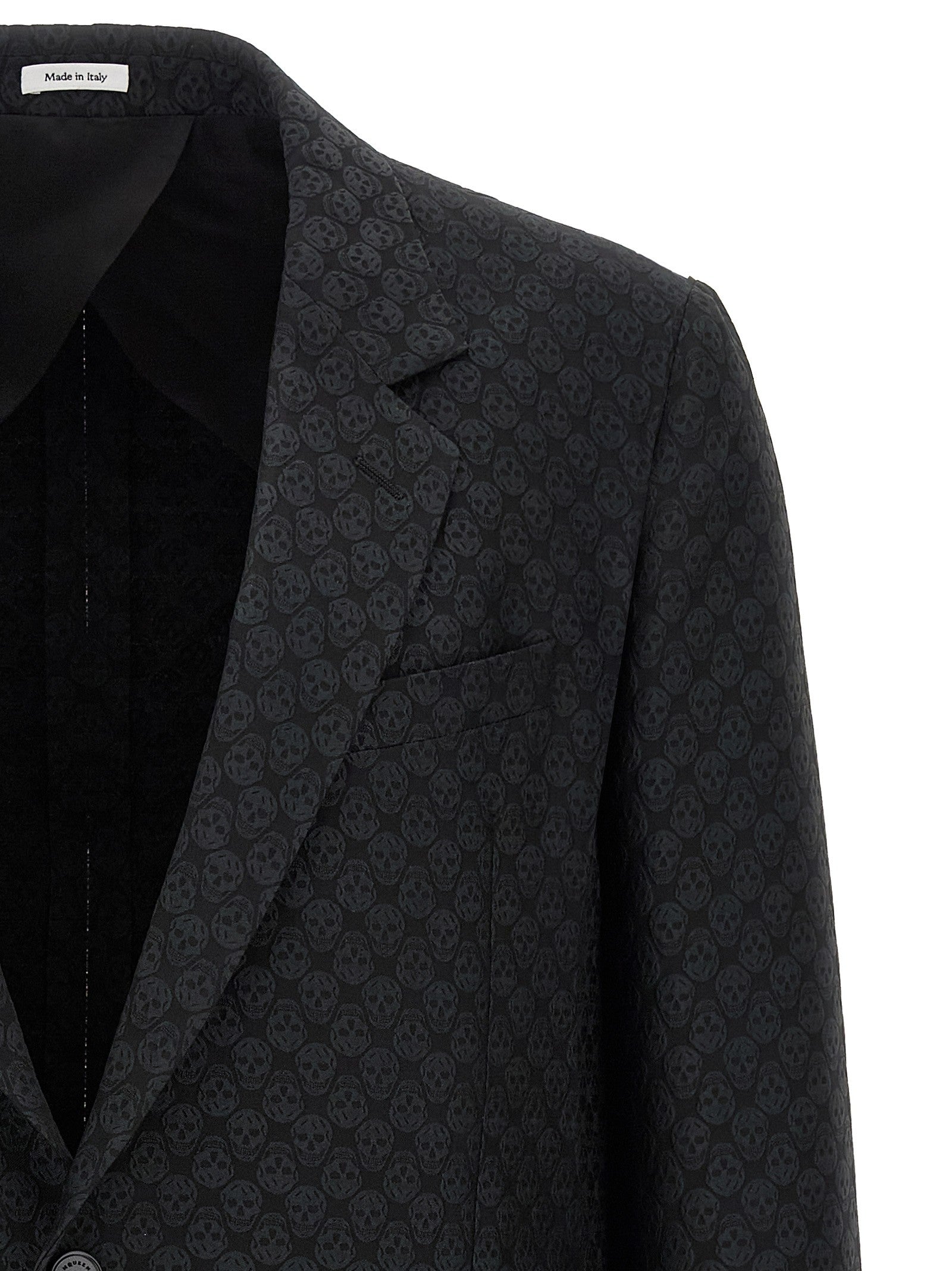 Alexander McQueen Skull Blazer Black