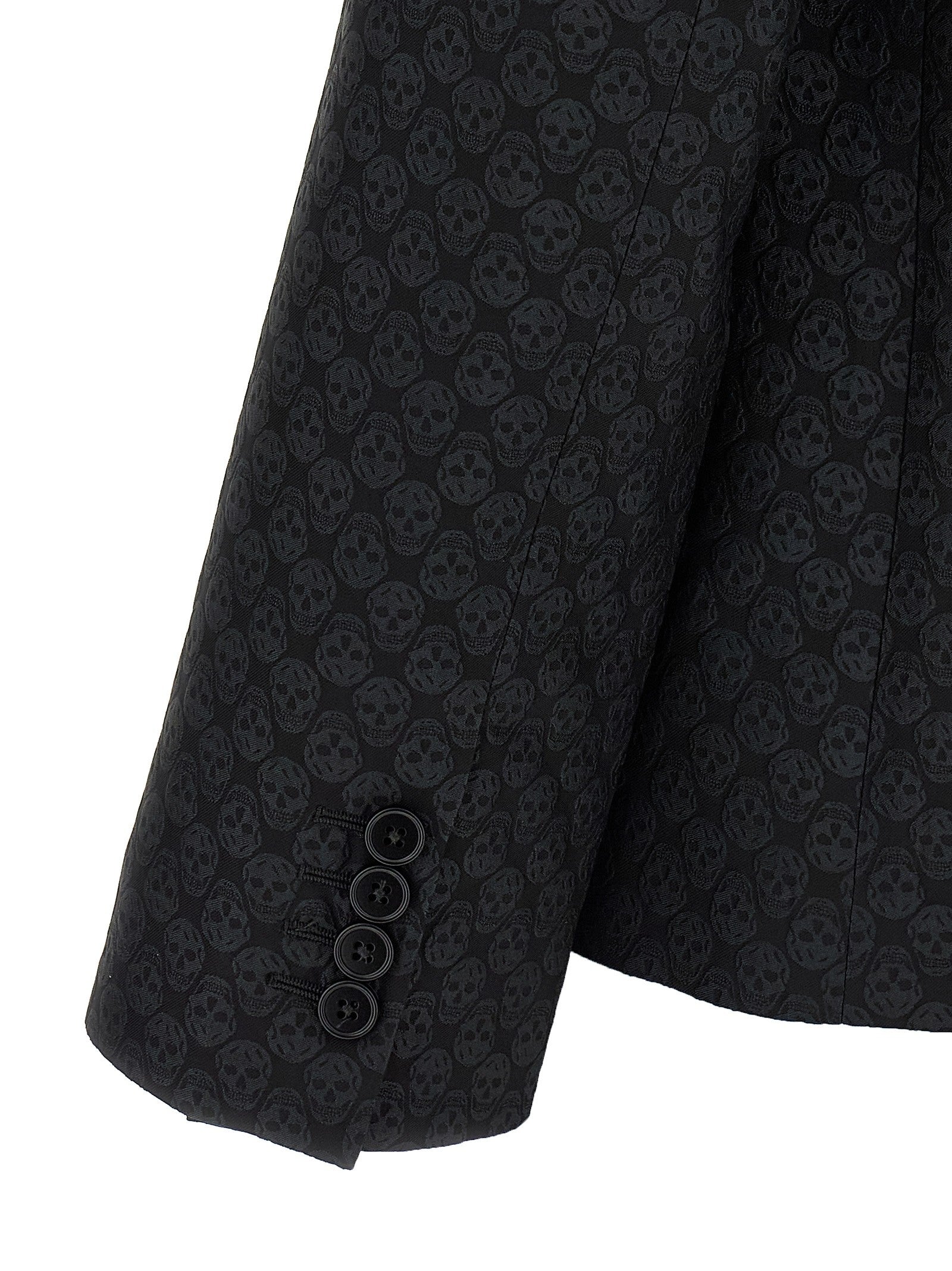 Alexander McQueen Skull Blazer Black