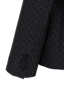 Alexander McQueen Skull Blazer Black