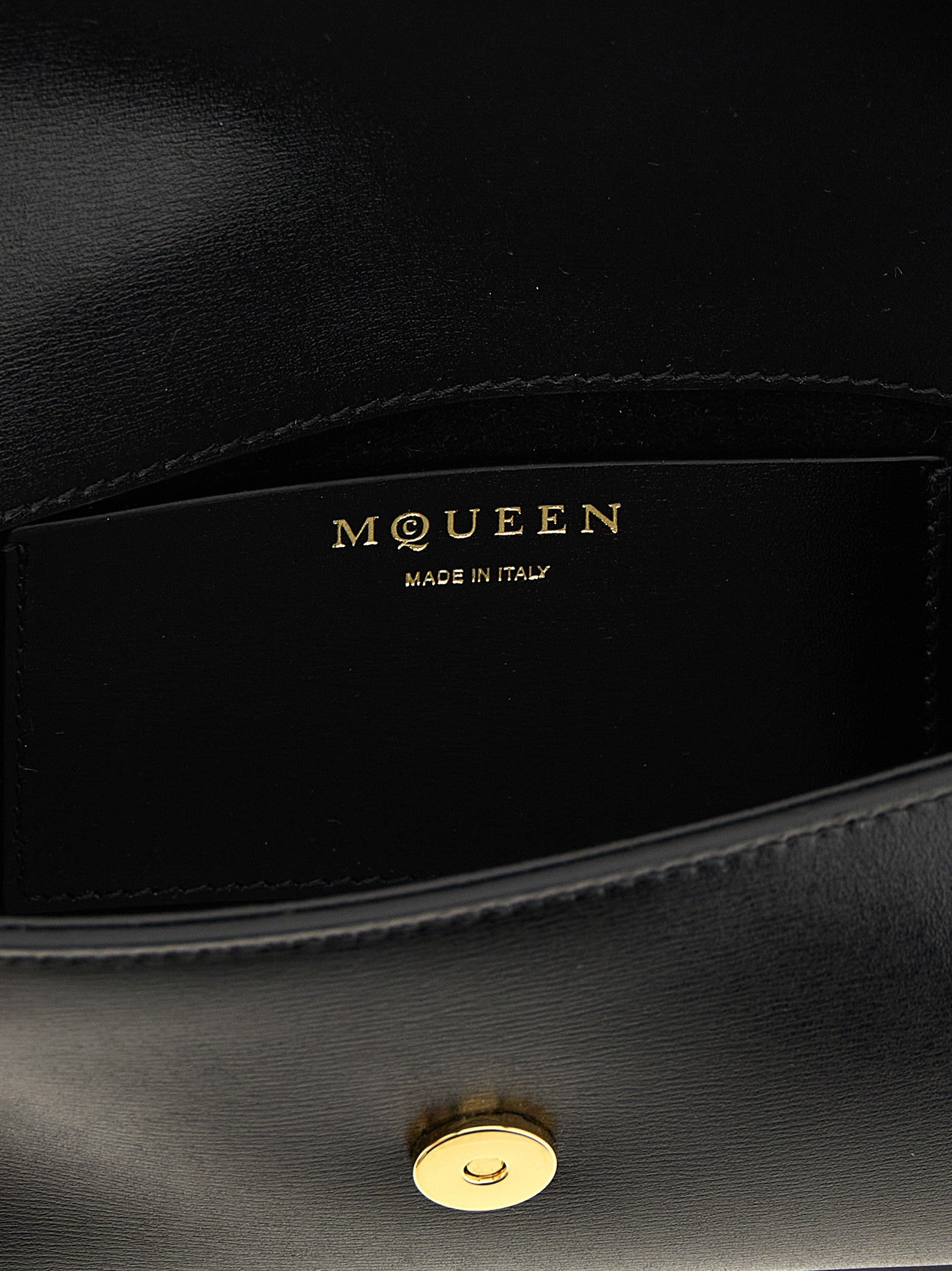 Alexander McQueen Skull Flower Small Crossbody Bag Black