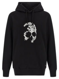 Alexander McQueen Skull Hoodie White