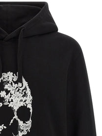 Alexander McQueen Skull Hoodie White