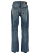 Alexander McQueen Skull Jeans Blue, view 2