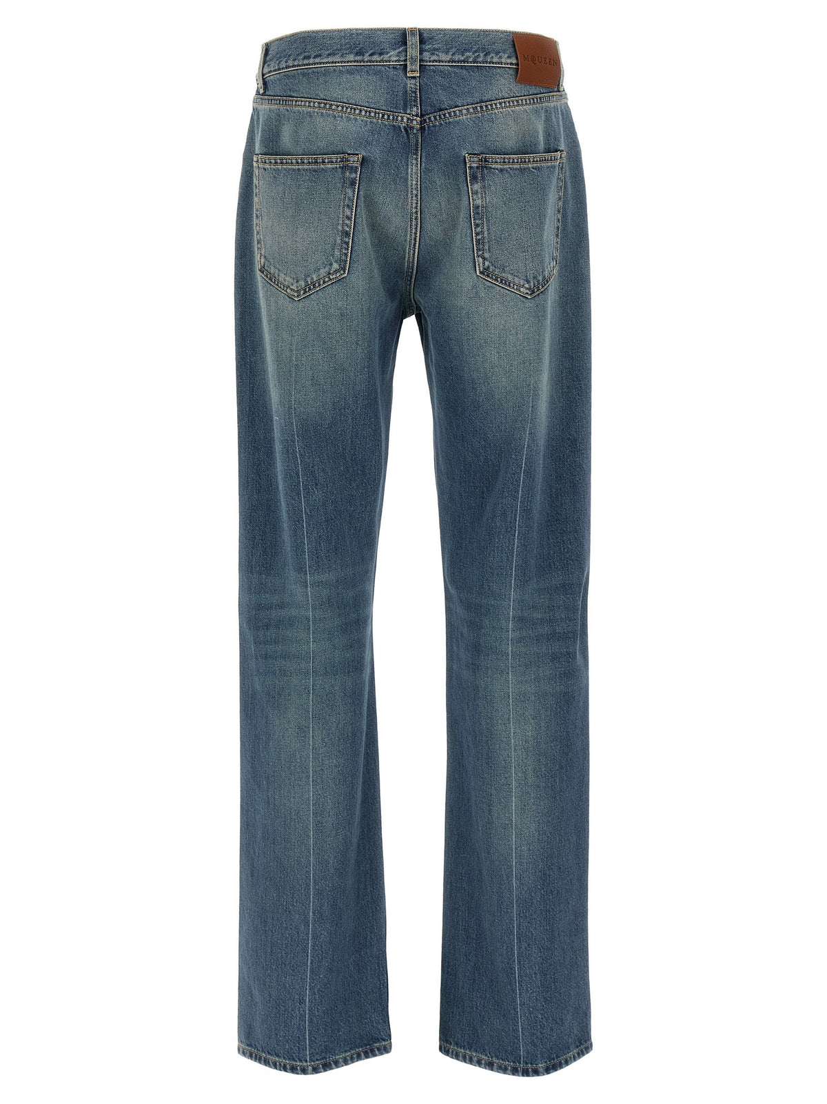 Alexander McQueen Skull Jeans Blue, view 2