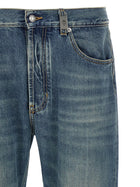 Alexander McQueen Skull Jeans Blue, view 3