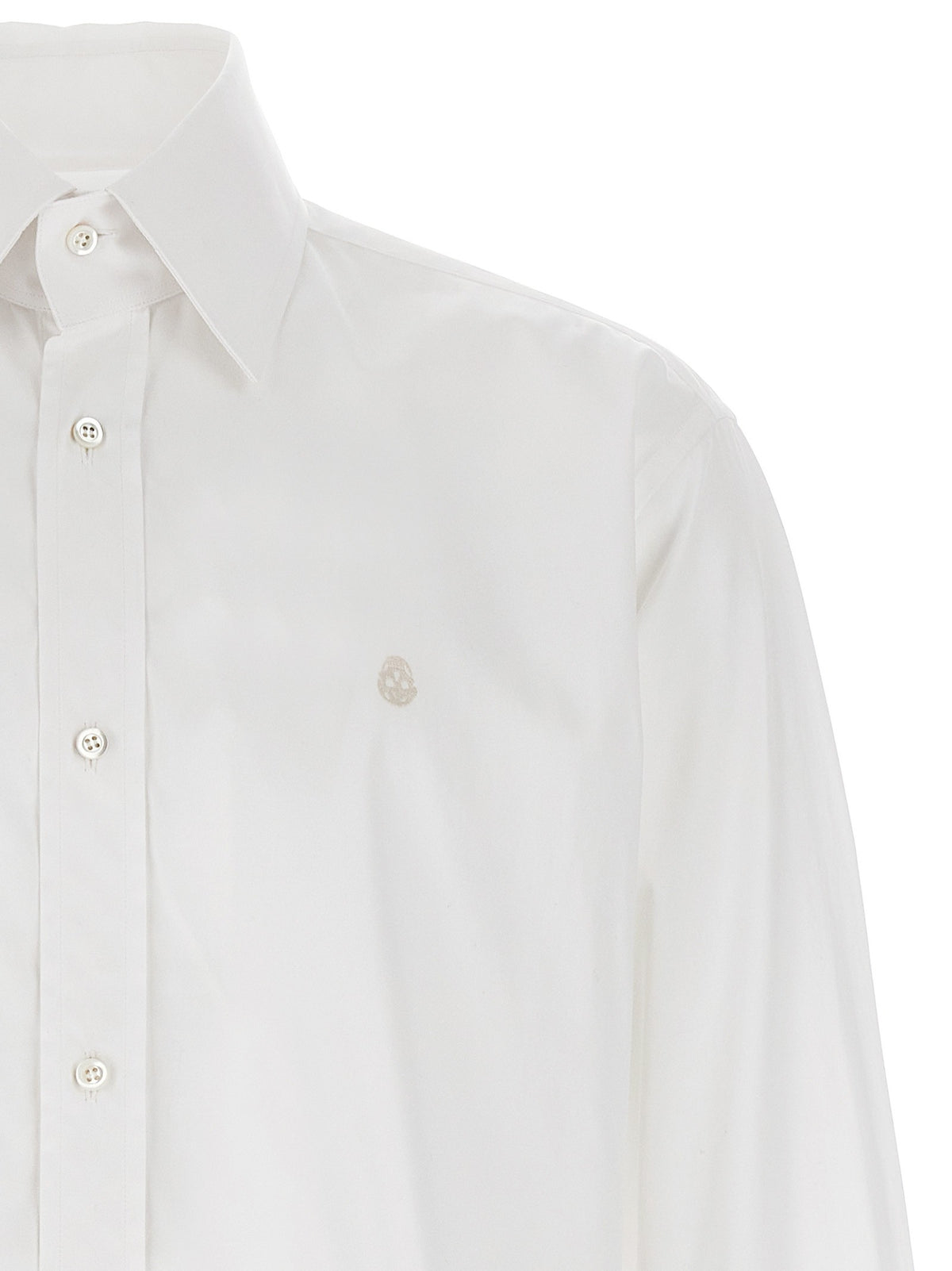 Alexander McQueen Skull Shirt White