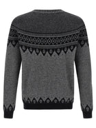 Alexander McQueen Skull Sweater Grey, view 2