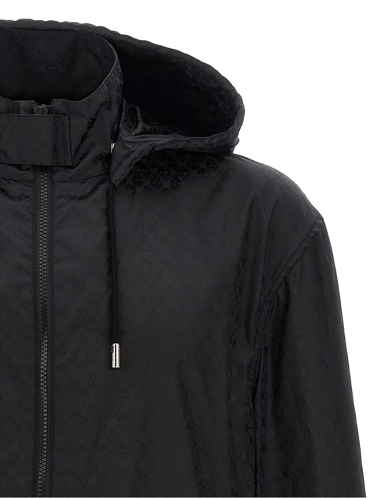 Alexander McQueen Skull Windbreaker Black