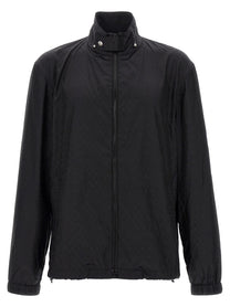 Alexander McQueen Skull Windbreaker Black