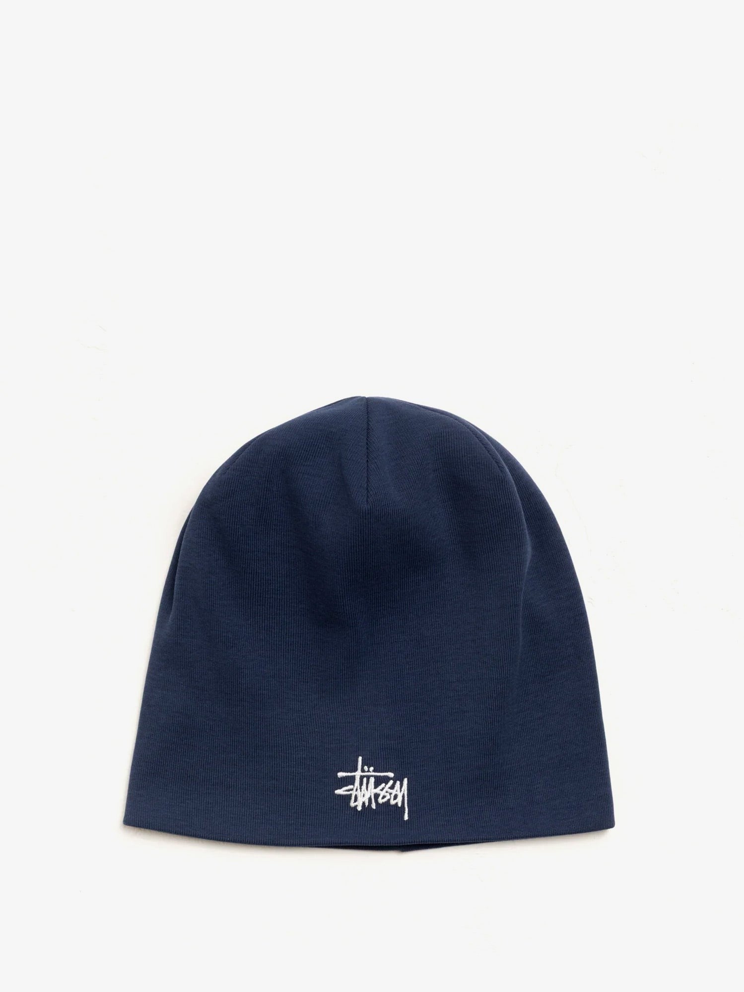 Stussy Men's Skullcap Jersey Hat Blue