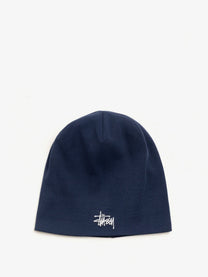 Stussy Men's Skullcap Jersey Hat Blue